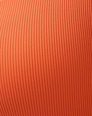 Ablaze Ribbed Bra Top