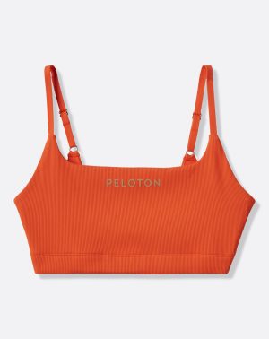 Ablaze Ribbed Bra Top