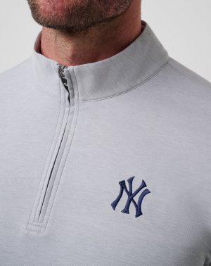 New York Yankees Time To Tailgate Quarter Zip