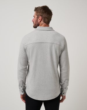 Cloud Waffle Shirt Jacket