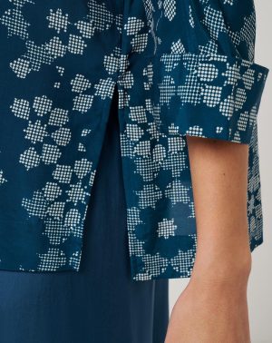 Savanna Printed Button-Up