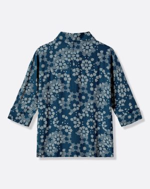 Savanna Printed Button-Up