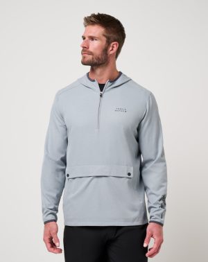 Out Of Pocket Hooded Quarter Zip