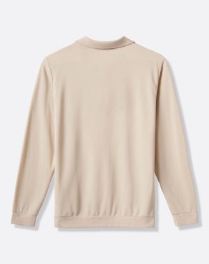 December First Long Sleeve Polo