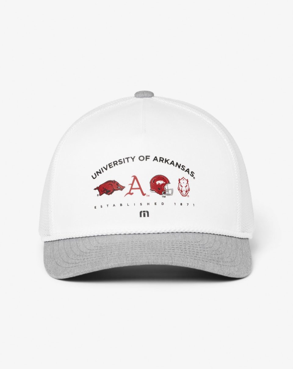Arkansas Defensive Line Snapback Hat